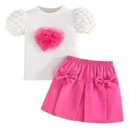 StyleCast x Revolte Girls Round Neck Top with Skirt-image-75