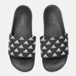 ADIDAS Unisex Brand Logo Print Sliders-image-45