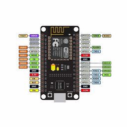 NodeMCU CP2102 ESP8266 Module ESP-12E NodeMcu LUA WiFi Internet CP2102 New Version Development Board ESP8266 NodeMCU CP2102 Board - RS344NodeMCU CP2102 ESP8266 Module ESP-12E NodeMcu LUA WiFi Internet CP2102 New Version Development Board ESP8266 NodeMCU CP2102 Board - RS344 image 3