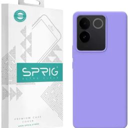 Sprig Back Cover for vivo T2 Pro (Purple)-17