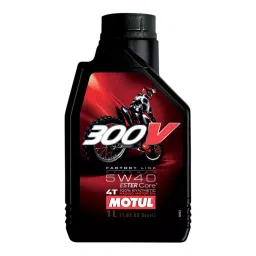 Motul 300V 10W-40 Synthetic Motor Oil 4 L for Road Racing, Motocross and Bikes-image-47