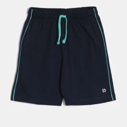 Dixcy Scott Originals Kids Black Cotton Regular Fit Shorts-image-63