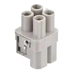 Harting Heavy Duty Connector Inserts / Modules HEAVY DUTY INSERT, RCPT, 3+PE, 10MM2, 09120033151-22