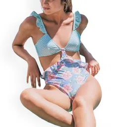 ANGEL CROSHET Printed Swim Bodysuits-image-39