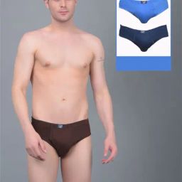 Dollar Lehar Assorted Cotton Regular Fit Briefs - Pack Of 3-picture-17