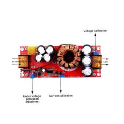 1800W DC-DC Power Supply Module 40A Adjustable DC Power Supply High-Power DC-DC Converter Powerful 1800W DC-DC Converter With constant Voltage and Current Control - RS34751800W DC-DC Power Supply Module 40A Adjustable DC Power Supply High-Power DC-DC Converter Powerful 1800W DC-DC Converter With constant Voltage and Current Control - RS3475 image 3