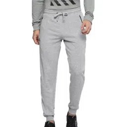 ALCIS Grey Cotton Joggers-image-57