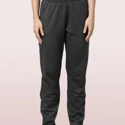 Enamor Charcoal Melange Textured Pyjamas-image-90