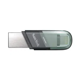 SanDisk iXpand SDIX90N-128G-GN6NE 128GB USB 3.1 Lightning Pen Drive (Metallic)-picture-2