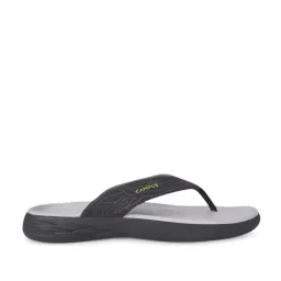 Campus Men's Black & Grey Flip Flops-80