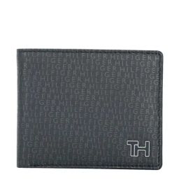 Tommy Hilfiger Navy Casual Leather Bi-Fold Wallet for Men-image-44