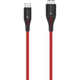Portronics Konnect Dash 2 Type C Cable with 65W Super VOOC Flash Charge (Red)-image-41