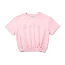 Gini & Jony Kids Pink Cotton Regular Fit Top-image-84