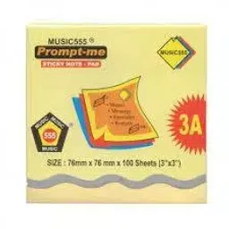 Standard Yellow Post it pad 3*76.2 mm (3 Inch) size-image-6