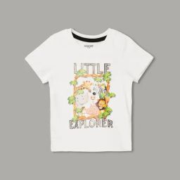 Juniors by Lifestyle Baby Boys White T-Shirt-picture-41