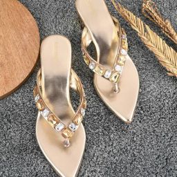 Clog London Women's Copper Thong Sandals-image-65