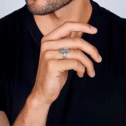 GIVA 925 Sterling Silver Ring for Men-picture-26