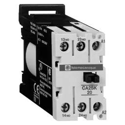 SCHNEIDER ELECTRIC Contactors CONTACTOR, DPST-NO, 24V, DINRAIL, CA3SK20BD-image-43