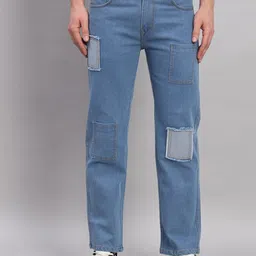 DENIMLOOK Men Regular Fit Mid-Rise Stretchable Jeans-picture-3