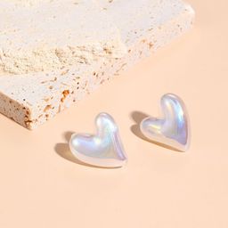 StyleCast x Revolte Heart Shaped Drop Earrings-36