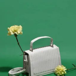 HauteSauce White Textured Medium Cross Body Bag-20