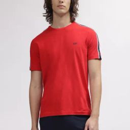 GANT Solid Round Neck Regular Fit T-Shirt-image-20