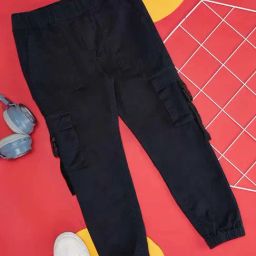 YU by Pantaloons Kids Navy Regular Fit Joggers-image-78