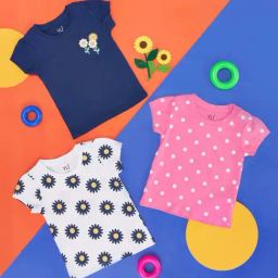YU by Pantaloons Kids Multicolor Cotton Printed T-Shirt-image-9
