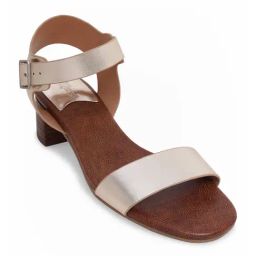 Kickers Women's VOLOU-IN Gold Ankle Strap Sandals-image-13
