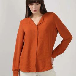 Vero Moda Rust Regular Fit Shirt-image-4