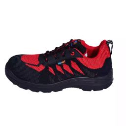 HIGHLITE Steel Toe Safety Shoes Single Density PU Sole Black & Red UK 9, HL-2105 SD-image-37