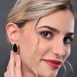 Reenisaa Oval Studs Earrings image 2