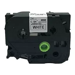 HQMS Compatible For TZE 251 Label Tape Black On White - 24mm x 8m Long (Pack of 5)-image-8