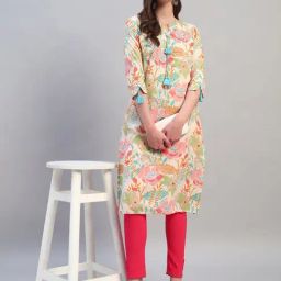 Cantabil Multicolor Printed Kurti image 5