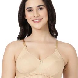 BLOSSOM Beige Full Coverage Shaper Bra-19