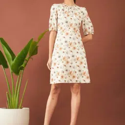 SALT Attire White Floral Dress-image-15