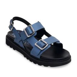 Kickers Women's NEOSUMMER-IN Blue Back Strap Sandals-picture-37