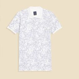 Allen Solly Boys White Cotton Printed Polo T-Shirt-image-94