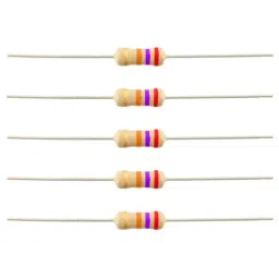 Invento 100Pcs 27K Ohm Carbon Film Resistor 1/4 W-40