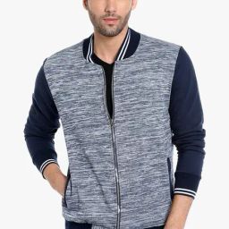 Campus Sutra Navy Full Sleeves Cotton Jacket-image-31