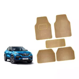 Auto Pearl CMBE107 Polyester Standard Mat for Mahindra Kuv 100 (Beige)-16