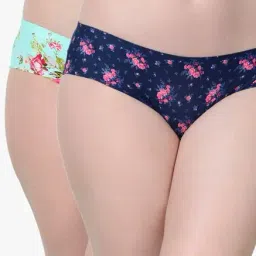 Da Intimo Sky Blue & Navy Hipster Panty (Pack Of 2)-image-60