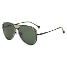 Ted Smith Green UV Protection Aviator Unisex Sunglasses-picture-47