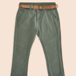 Pantaloons Baby Boys Olive Cotton Regular Fit Trousers-image-20