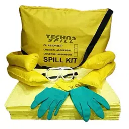 TECHNOSPILL Chemical Spill Kit 75 L for Absorbing Hospital Chemicals Acids Bases Solvents-image-35