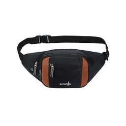 K London Colorblocked Belt Stylish Waist Pouch-49