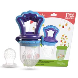 Cradle Food & Fruit Nibbler - Purple & Blue-28