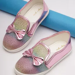 boyz n galz Bow Applique Detailed Shoes - Multi Colour-image-94