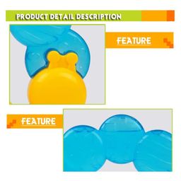 YAMAMA Happy Rattle Teether Toys For Babies Cute Caterpillar Shape Teether For Babies - Multicolor image 3