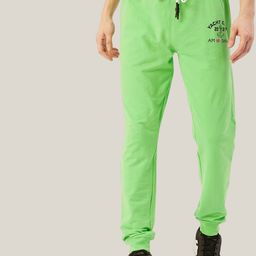 AMSWAN Men Printed Cotton Mid-Rise Joggers-image-53